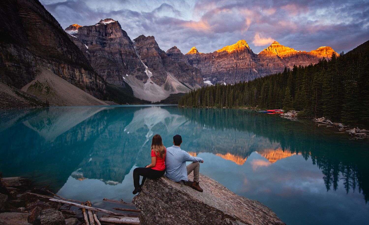 Discover Moriane Lake and Lake Louise